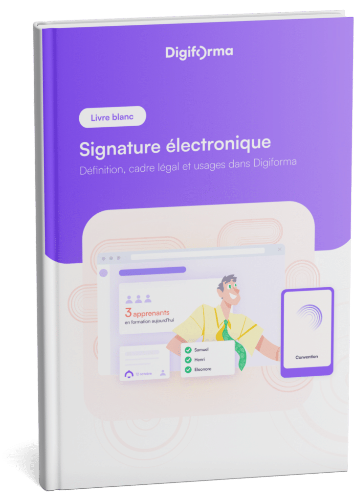 La signature électronique - Ebook Digiforma - Couverture