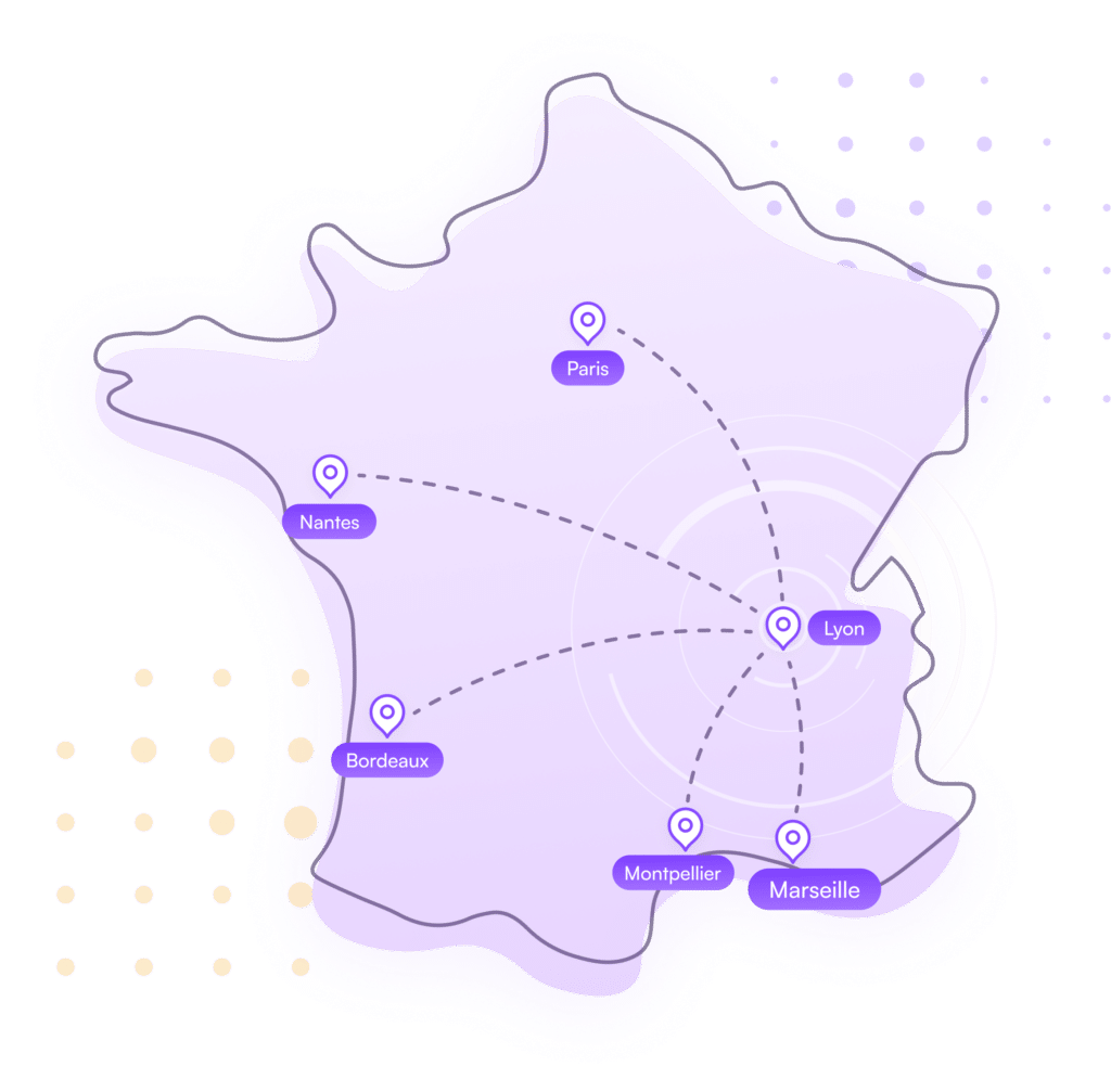 Digiforma Les Matinales - Cartes des destinations