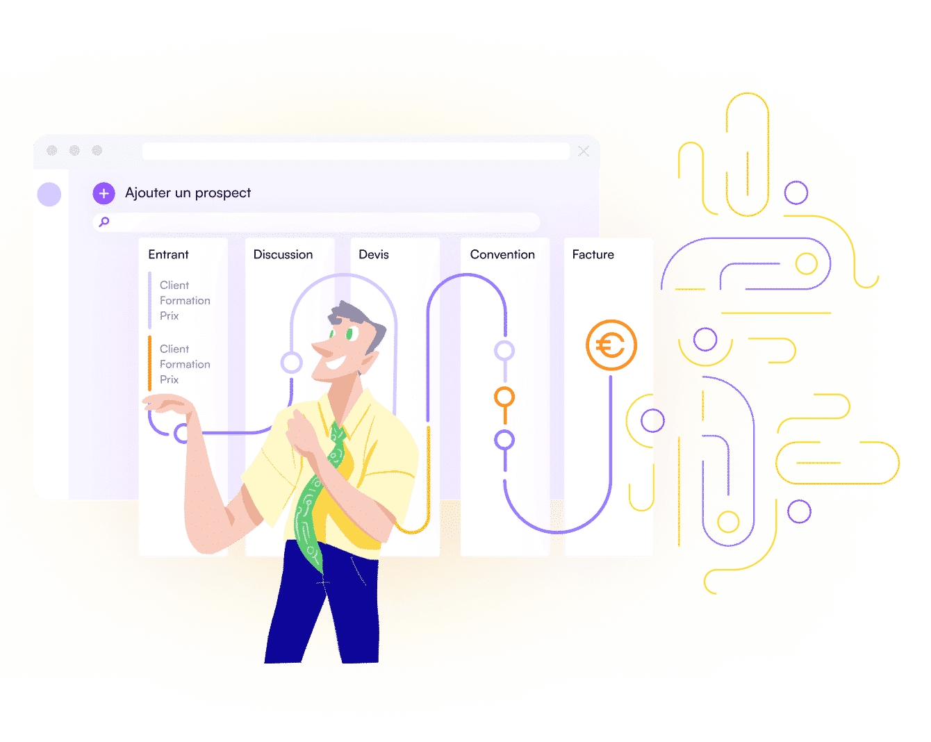 Fonctionnalité Digiforma - Suivi Commerciale piloter son activité de formation