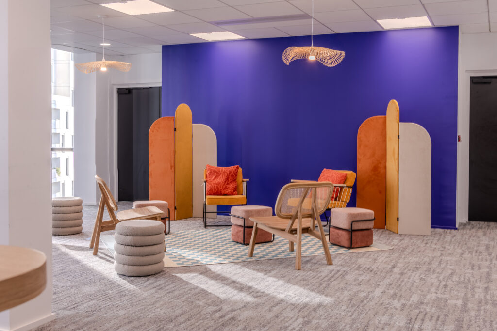 Bureaux Digiforma à Lyon réalisées par Yemanja