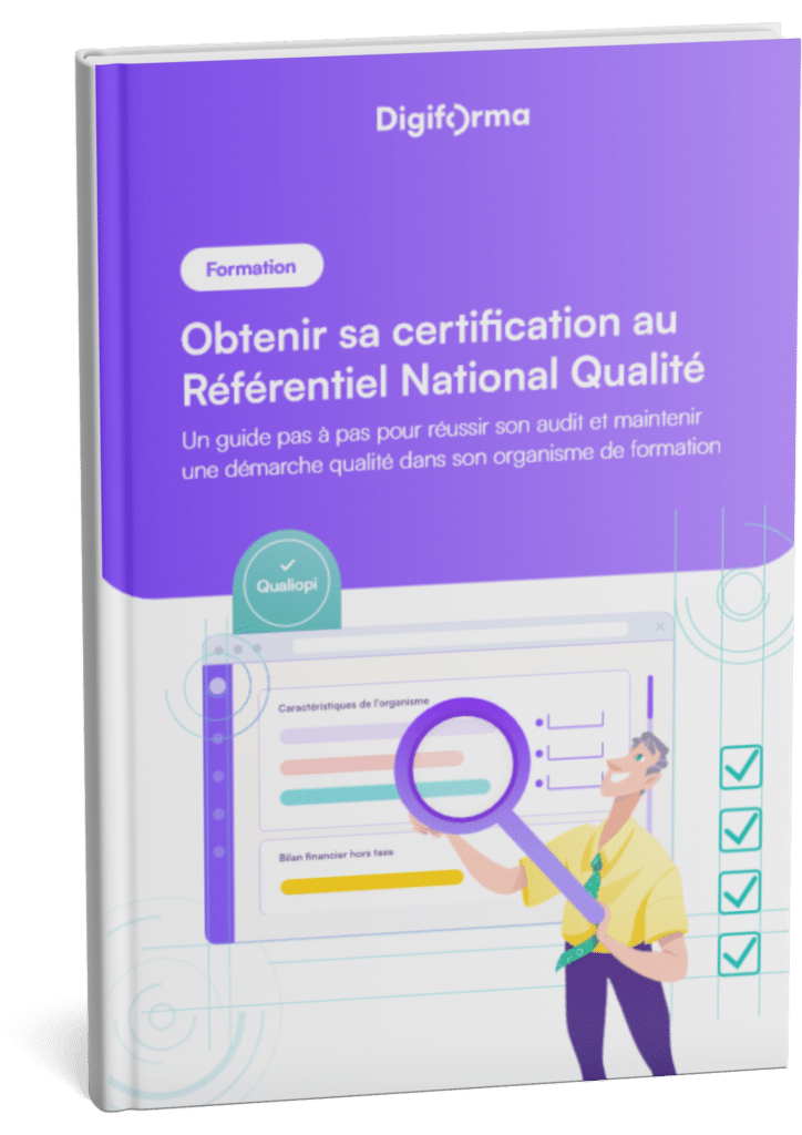 Certification Qualiopi - Ebook Digiforma - Couverture