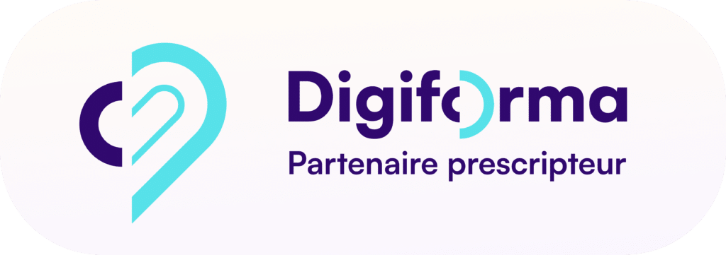Digiforma Partenaire - Badge Prescripteur Horizontal HD